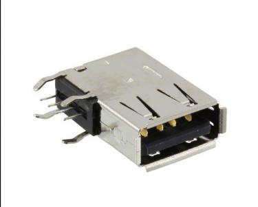 0482040001 USB - A USB 2.0 Receptacle Connector 4 Position Through Hole, Right Angle